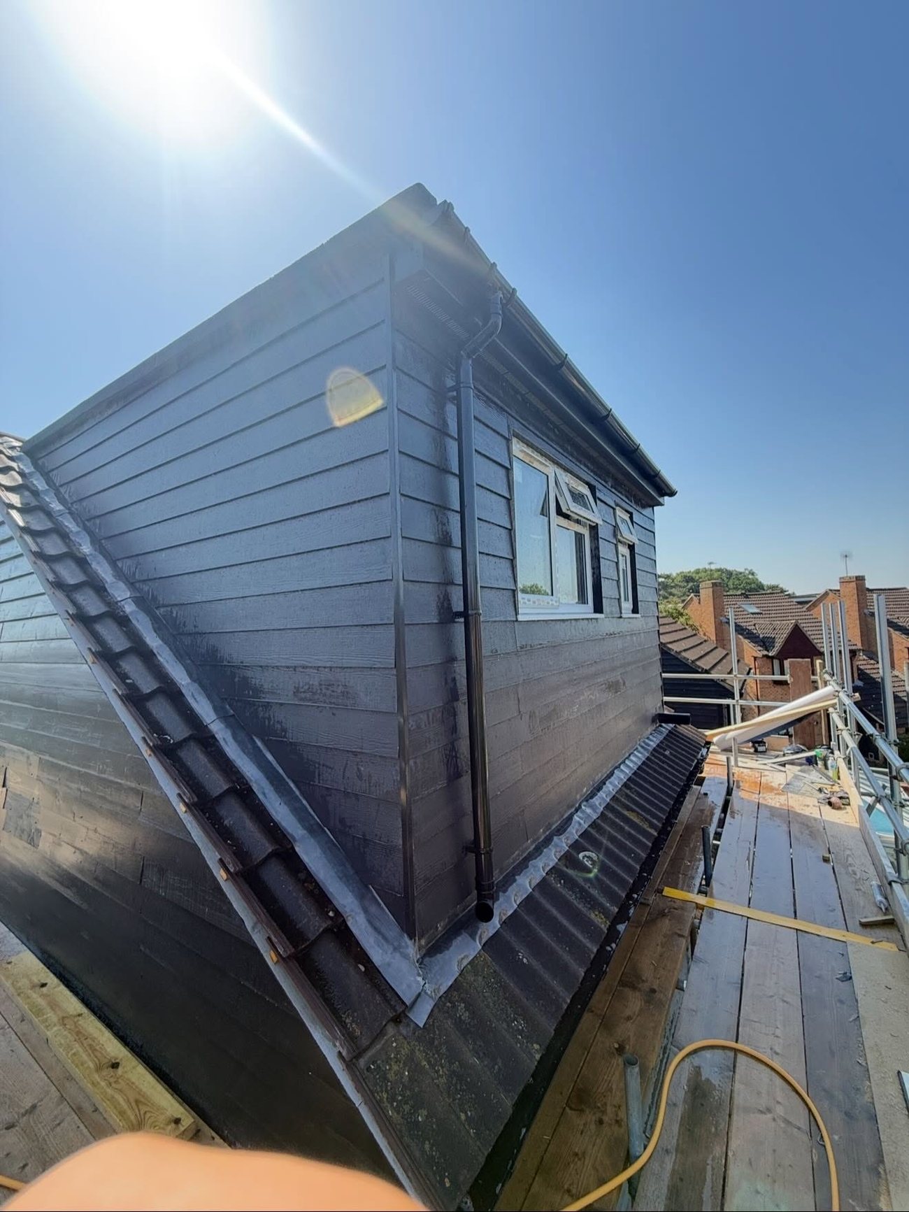 Dormer roofing, cladding and leadwork